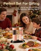 Gravity Electric Salt and Pepper Grinder Set - Image 7