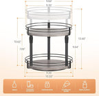Across-Star Lazy-Susan-Organizer-Spice-Rack, Rotating Spice Organizer - Image 5
