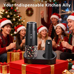 Gravity Electric Salt and Pepper Grinder Set Rechargeable Automatic Shakers - Image 7