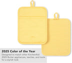 KITCHENAID Ribbed Soft Silicone Pot Holder 2-Pack Set, 2025 Color of the Year - Image 5
