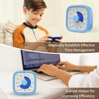 Visual Timer, Pomodoro Timers for Kids Adults, 60-Minute Countdown Desk Timer - Image 5