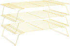 Cooling Rack for Baking 3 Tiers, Stainless Steel Baking Cooking Cooling Racks by Briout