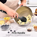 14in Extra Large Silicone Spatula: U-Taste 600ºF Heat Resistant Flexible - Image 5