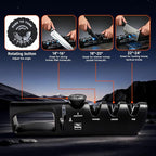 Knife Sharpener, 4-in-1 with Non-Slip Base and Adjustable Angle Guide, Steel - Image 4