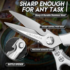 TIJERAS Kitchen Scissors Set Black - Image 5