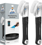 MR.SIGA Soap Dispensing Dish Brush, Kitchen Brush by MRSIGA
