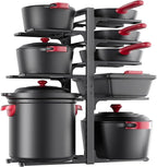 MUDEELA Pots and Pans Organizer under Cabinet 20.8" Height, Heavy Duty by MUDEELA