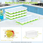 NFK Ice Cube Tray with Lid & Bin - Image 6