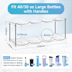 Larger Water Bottle Organizer for Stanley 40 oz Tumbler, Stackable Water Bottle - Image 3