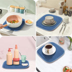 GeeRic Microfiber Dish Drying Mat, Super Absorbent Kitchen Dish Drying Pad - Image 5