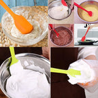 Silicone Spatulas, 11 inch Rubber Spatula Heat Resistant Seamless One Piece - Image 2