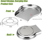 Palksky Colander and Strainer Self Drainer Base Plate Stainless Steel - Image 9