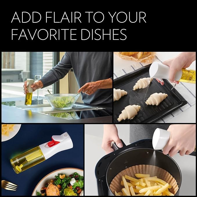 OLIVIA SIGNATURE Advanced Kitchen Oil Sprayer Technology, Fine Mist & Portion - Image 8
