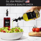 Verspace - Clear Glass Olive Oil Dispenser Bottles - Image 4