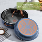 T-Fal Preserve Ceramic Nonstick Frying Pan 2-Pc Set, 8.5" & 11", Oven Broiler - Image 6