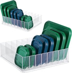 Rainmae Lid Organizer for Food Storage Container, Kitchen Pantry Lid Holder by Rainmae