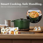 Overmont Enameled Cast Iron Dutch Oven - 5QT Pot - Heavy-Duty Cookware - Image 5
