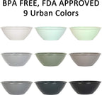 Youngever 10 inch 100 Ounce Plastic Mixing and Serving Bowls, Popcorn Bowls - Image 5