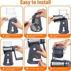 Rotary Cheese Grater Hand Crank - Image 6