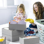 【FAMILY PACK】Drawer Organizer Clothes, 20 Pack Dresser Organizer Bins - Image 8