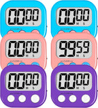 ZILLEN 6 Pack Kitchen Timers for Cooking Digital Classroom Timers for Kids by ZILLEEN