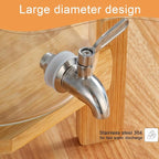 Beverage Dispenser, 2.9 Gallon Glass Drink Dispenser - Image 6