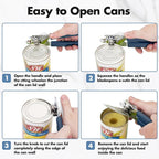 Can Opener Manual, COKORA Can Openers Hand Held - Image 3
