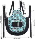 G2PLUS Cotton Vintage Damask Apron - Image 2
