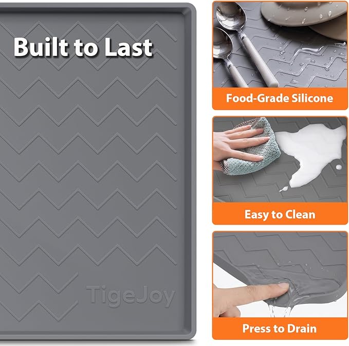 TigeJoy 19" x 19" Under Sink Mats - Image 3