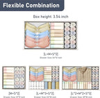 DIMJ Drawer Organizer Clothes- 26 Pack Baby Dresser Organizer - Image 4