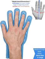 Grill Armor Oven Gloves with Fingers – Extra Long Cuff, 932°F Heat, Fire & Cut - Image 5
