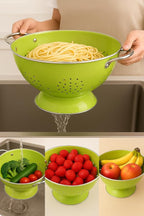Calypso Basics by Reston Lloyd Powder Coated Enameled Colander, 5 Quart - Image 8