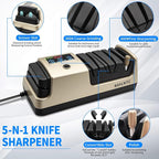 Professional 5-in-1 Electric Knife Sharpener - Image 2