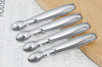 HINMAY Sugar Tongs 4-Inch Mini Serving Tongs Stainless Steel Appetizer Tongs - Image 4