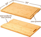 Allsum 30x20" Bamboo Cutting Board - Image 7