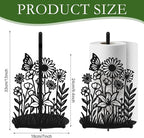 Wildflower Kitchen Countertop Paper Towel Holder Decorative Paper Towel Holder - Image 2