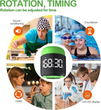 Table Twist Timer, Large LED Display Stopwatch, Silent & Loud Alarm, 199 Minute - Image 4