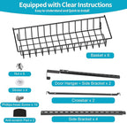 ElegantArray 6-Tier Pantry Door Oragnizer, Over The Door Pantry Organizer Rack - Image 7