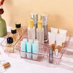 20 Pcs Clear Drawer Organizer, Adjustable Drawer Storage Box, 3-Size Desk - Image 6