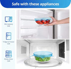 Silicone Stretch Lids, Zero Waste Reusable Silicon Container Lid Covers - Image 5