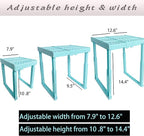 Locker Shelf Adjustable Height and Width, Locker Organizer - Image 2