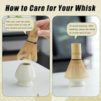 Clay&Fire Matcha Whisk Set, Ceramic Matcha Set, Matcha Bowl - Image 9