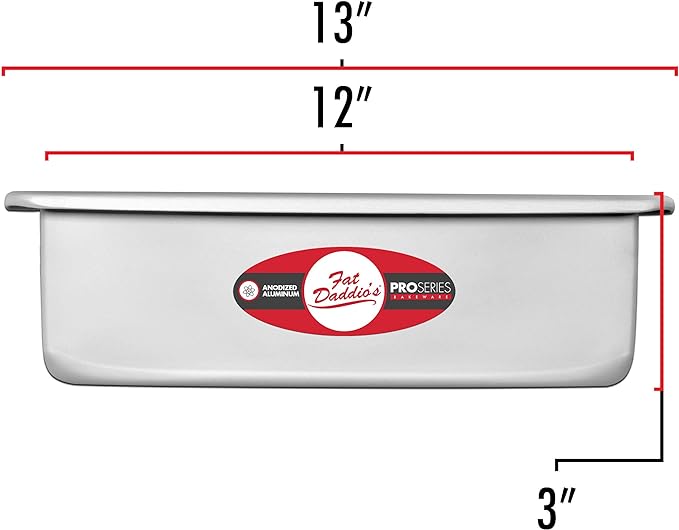 Fat Daddio's POB-12163 Anodized Aluminum Sheet Cake Pan - Image 3