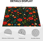 Garden wildflowers Dish Drying Mats - Image 4