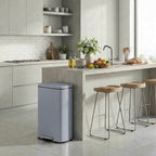 8 Gal Kitchen Trash Can, 30L Recycling or Garbage Bin, Brushed Stainless Steel - Image 7