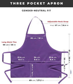 Chef Works Unisex Three Pocket Apron - Image 7