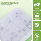 Ice Cube Tray Set – 4 Silicone Trays - Image 3