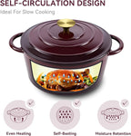 Miereirl 4.5 Quart Enameled Dutch Oven Pot - Image 7