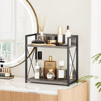 Giikin Coffee Bar Accessories, 2 Tier Spice Rack - Image 8