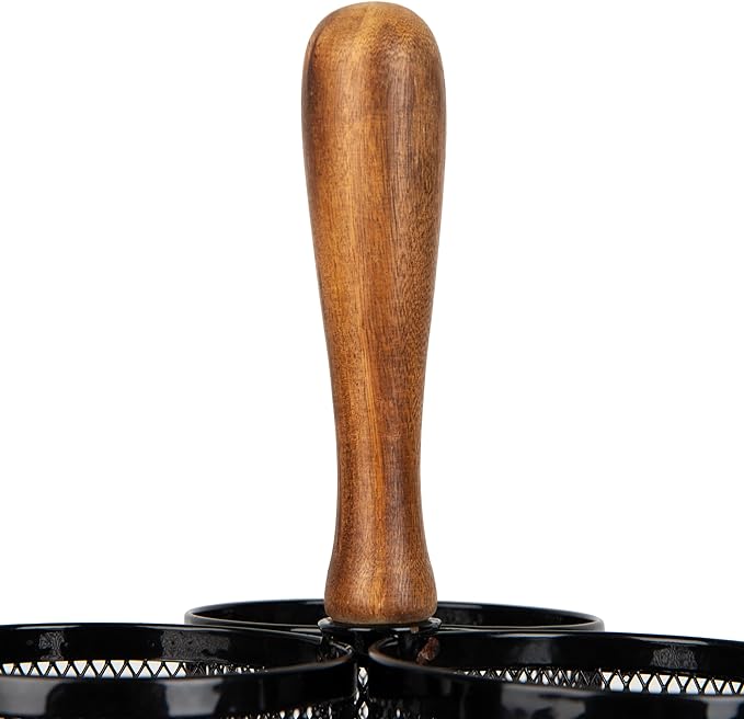 Mind Reader Utensil Holder, Cutlery Holder, Metal Mesh, 7.5"L x 7.5"W x 9.75"H - Image 5